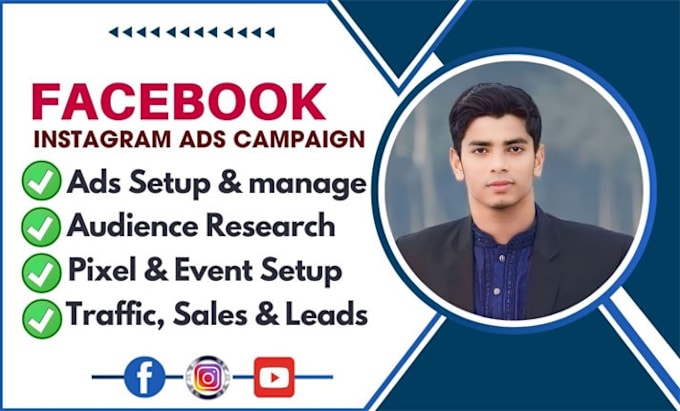 Gig Preview - Run shopify facebook ads campaign and instagram advertising marketing