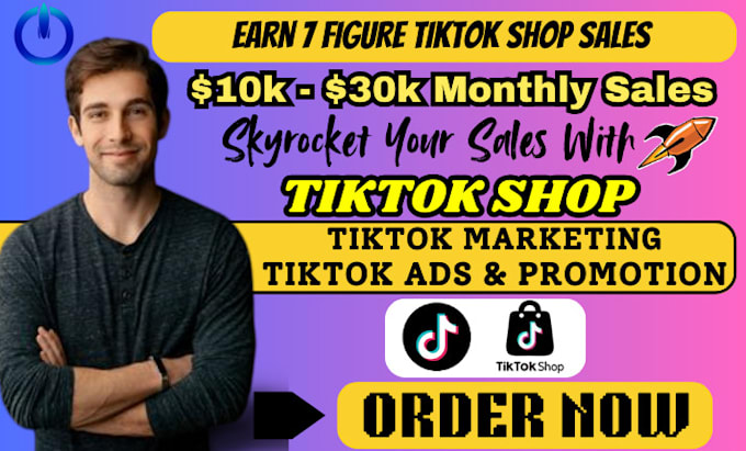 Gig Preview - Setup profitable tiktok shop, tiktok ads and promotion, tiktok marketing