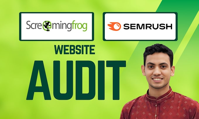 Gig Preview - Do screaming frog semrush google search console audit report with action plan