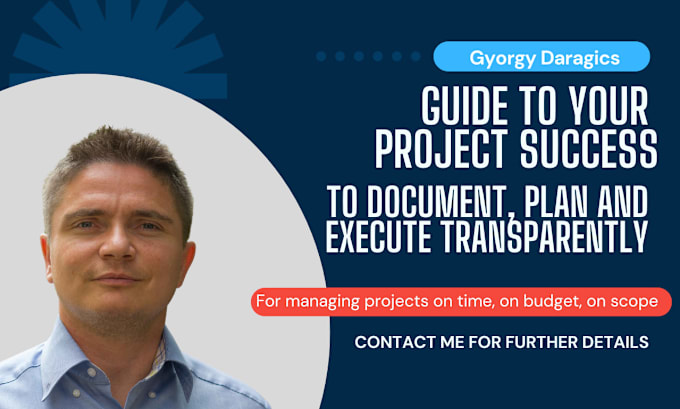 Gig Preview - Create the project management documents and consult on your project issues