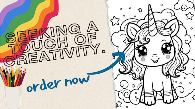 Bestseller - create ready to print kid coloring pages