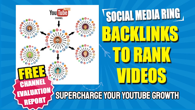 Gig Preview - Boost your youtube ranking and traffic with high quality backlinks network