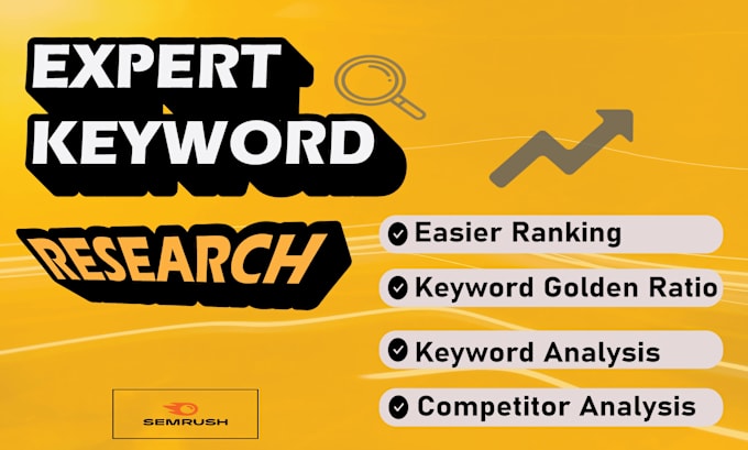 Gig Preview - In depth advance SEO keyword research to boost your website ranking