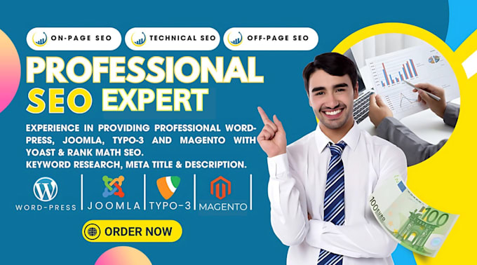 Bestseller - do the best SEO for wordpress, joomla, typo3, magento, and beyond