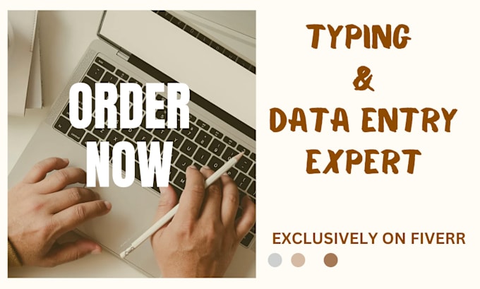 Gig Preview - Do fast data entry, typing jobs, retype files