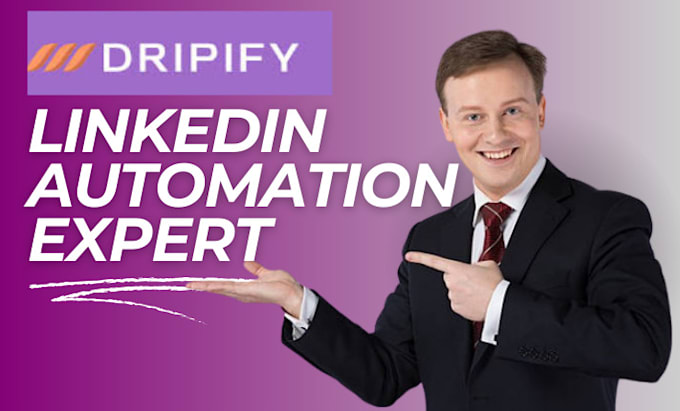 Gig Preview - Setup linkedin outreach automations on dripify expandi io sales navigator