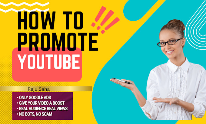 Gig Preview - Do youtube video promotion and google ads specialist