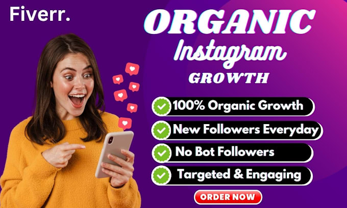 Gig Preview - Do super fast instagram organic growth