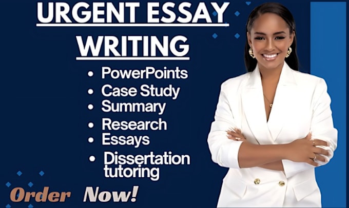 Gig Preview - Do urgent essay writing as an expert essay writer