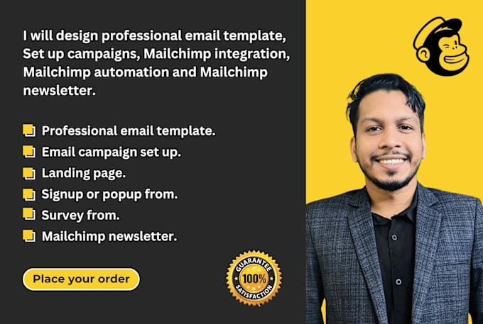 Bestseller - do email marketing with providing all service of mailchimp and klaviyo