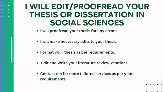 Bestseller - edit, proofread and format your thesis or dissertation