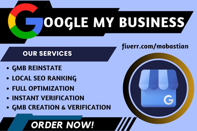 Gig Preview - Verified gmb listing for local SEO reinstate gmb ranking instant verification