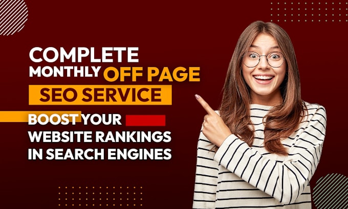 Gig Preview - Do monthly off page SEO service using authority white hat dofollow backlink