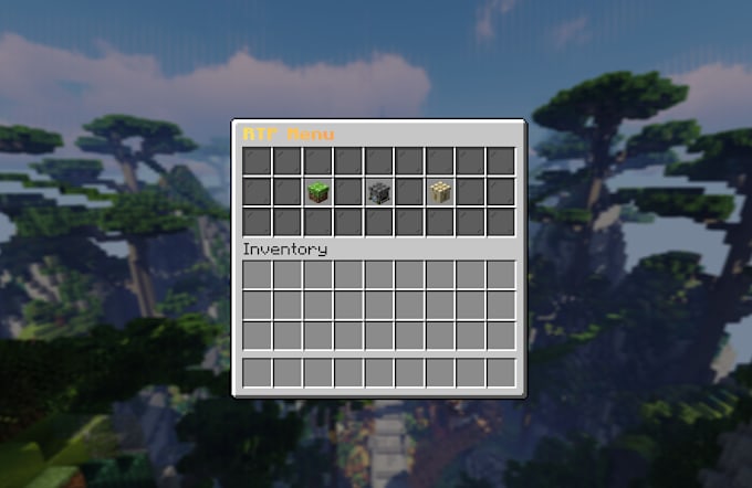 Gig Preview - Make a custom menu in minecraft