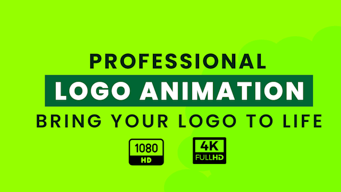 Gig Preview - Create a unique custom 2d logo animation for your brand