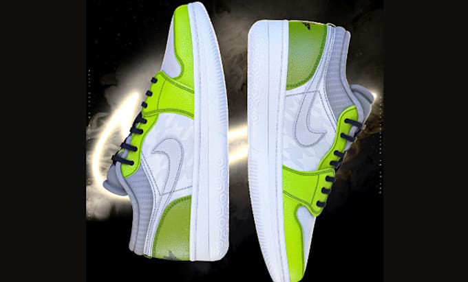 Gig Preview - Professional 3d product rendering for shoes and apparel high quality visuals