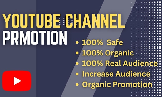 Gig Preview - Do super organic yt promotion and video SEO