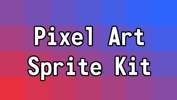 Gig Preview - Make pixel art sprites for your game