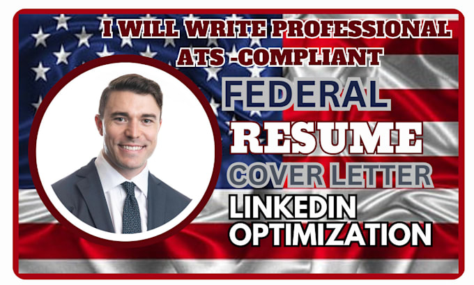 Gig Preview - Write federal government usajobs ats resume executive veteran ksas CV ecq mtq gs