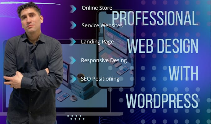 Gig Preview - Professional website design with wordpress