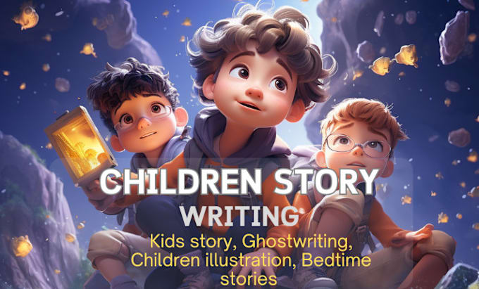 Gig Preview - Be your children story book writer, children book writer, children story writing