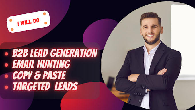 Gig Preview - Generate high quality b2b leads