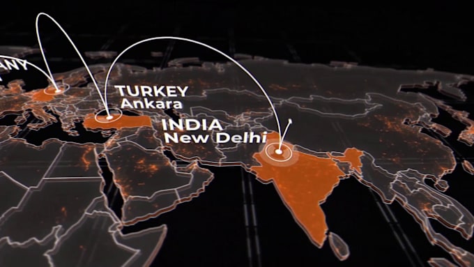 Gig Preview - Do professional google maps infographics animation