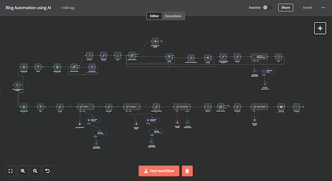 Gig Preview - Automate your business process using n8n and ai agents