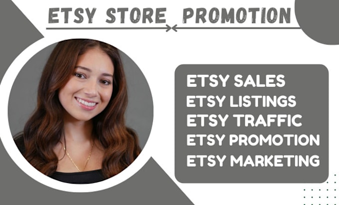 Gig Preview - Manage and adverstise etsy store to get awareness of sales and traffic