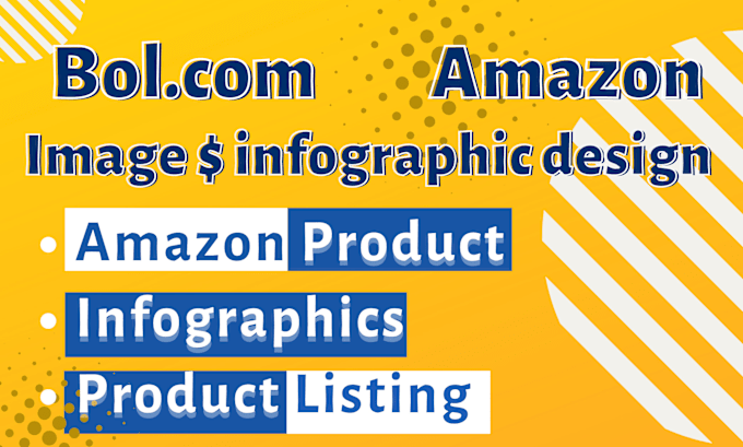 Gig Preview - Design bol listing images, amazon listing pictures and bol infographics