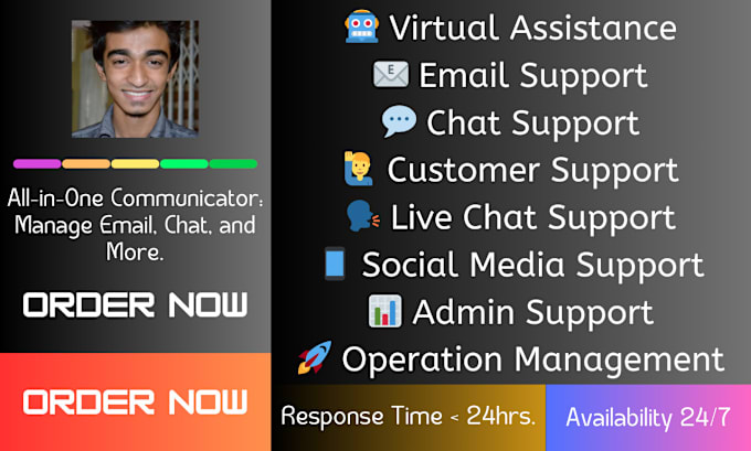 Bestseller - provide email and chat support and full time customer service