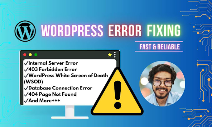 Gig Preview - Fix wordpress errors, expert solutions for bugs, critical issues, and more