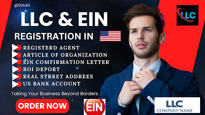 Gig Preview - Register USA llc and UK ltd company formation and ein number