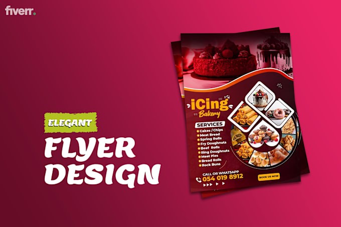 Gig Preview - Design professional flyers for your business or events