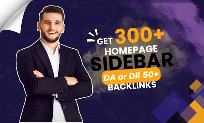 Gig Preview - Provide professional authority SEO backlinks for blogroll sidebar