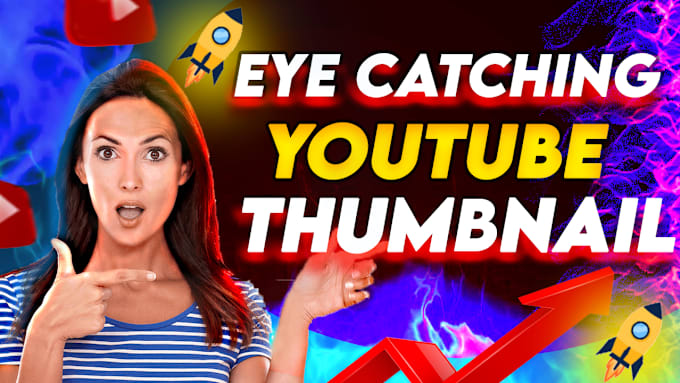 Bestseller - design eye catching youtube thumbnail