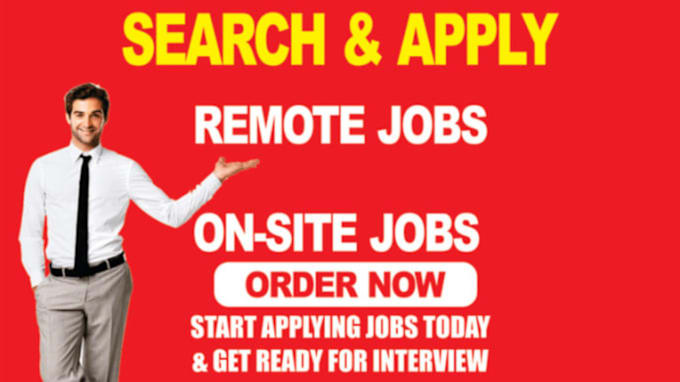 Gig Preview - Search and apply for jobs on your behalf