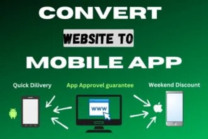 Gig Preview - Convert your website to android and ios app