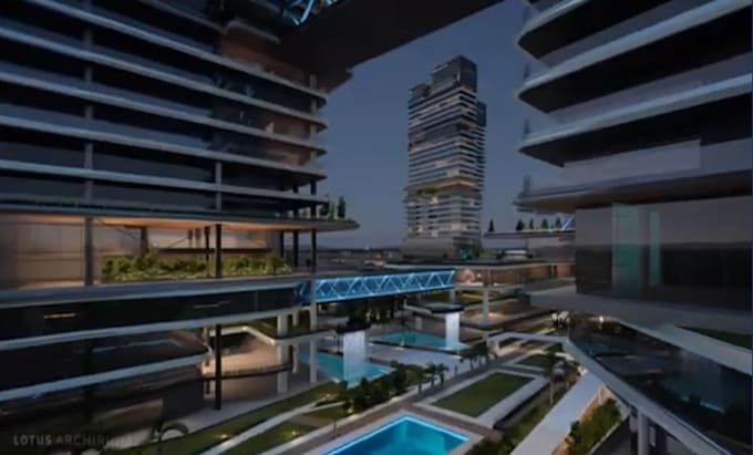 Gig Preview - Do 3d architecture animations with lumion and 3d interior and exterior design