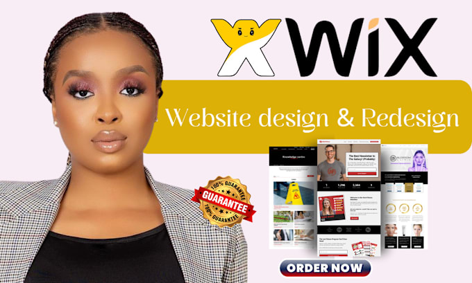 Gig Preview - Build or design wix website wix website redesign wix website design wix website