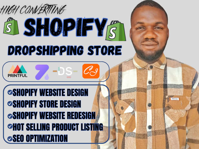 Gig Preview - Build a dog cat animal pet shopify store and dropshipping website