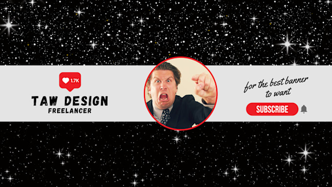 Gig Preview - Design a perfect youtube banner