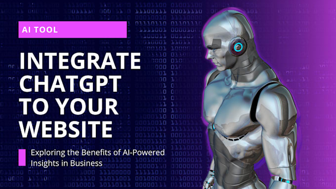 Gig Preview - Integrate chatgpt openai API in website or create custom ai chatbot