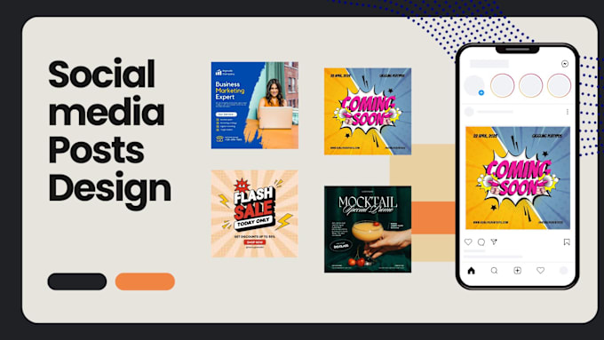 Gig Preview - Create editable social media posts, ads using canva