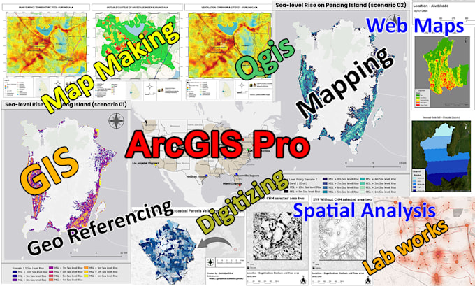 Bestseller - do qgis arcgis gis mapping spatial analysis and cartography