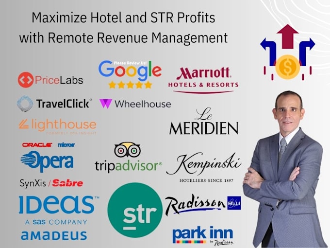 Gig Preview - Provide remote revenue management for your hotel or str