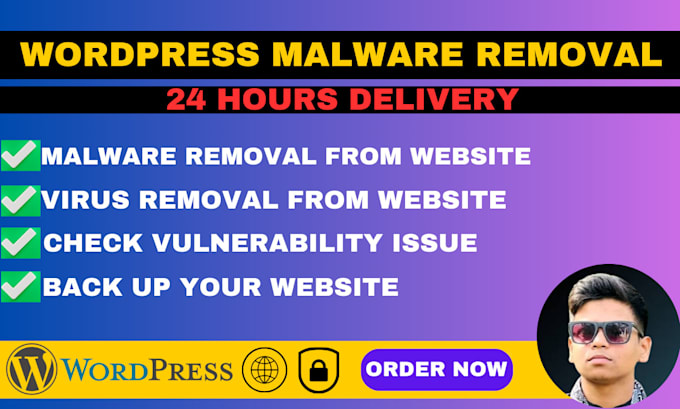 Gig Preview - Remove wordpress malware and provide fast fix solutions