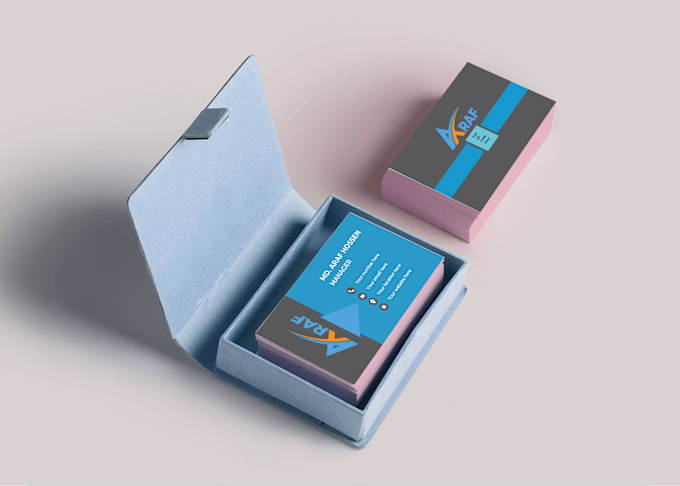 Gig Preview - Design digital business cards for you