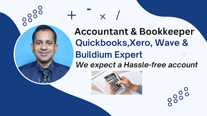 Gig Preview - Do bookkeeping using quickbooks  xero and wave