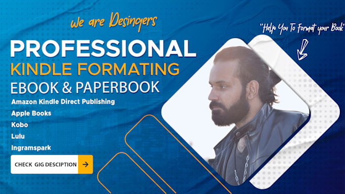 Gig Preview - Do ebook and paperback formatting and publishing for amazon KDP